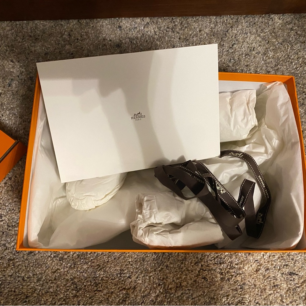Hermes shoe box large size